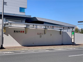 �L�F�s�� �o�X���2 �ݒu�H��